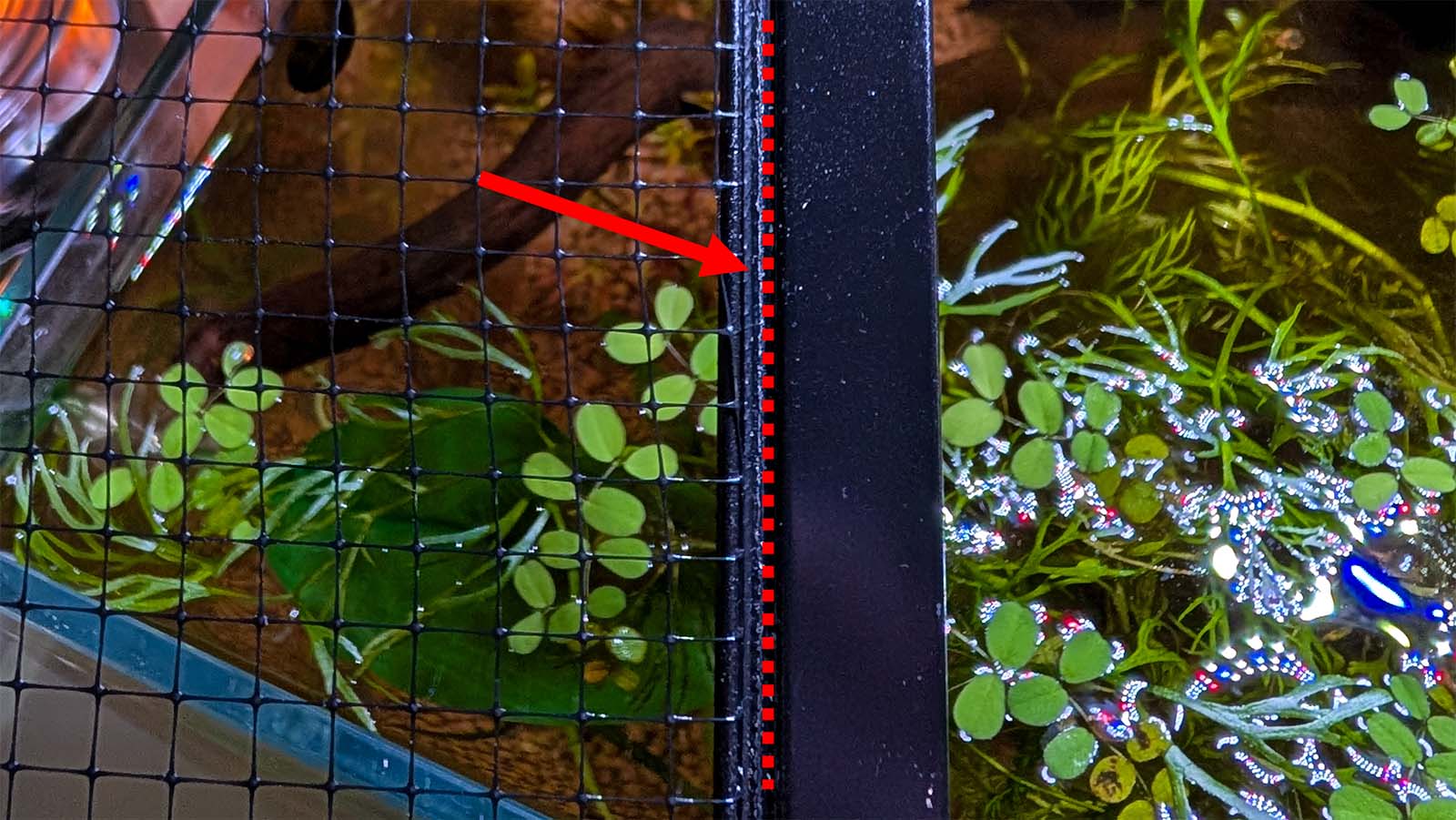 Cutting Technique for Aquarium Mesh Screen